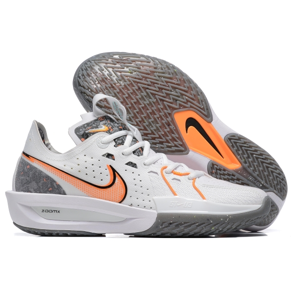 Nike Zoom GT Cut 3 White Orange Grey
