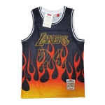Огненная баскетбольная джерси Kobe Bryant 24