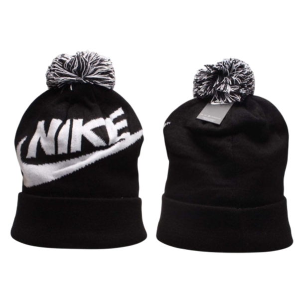 Шапка Nike Beanie Knitted Swoosh Black
