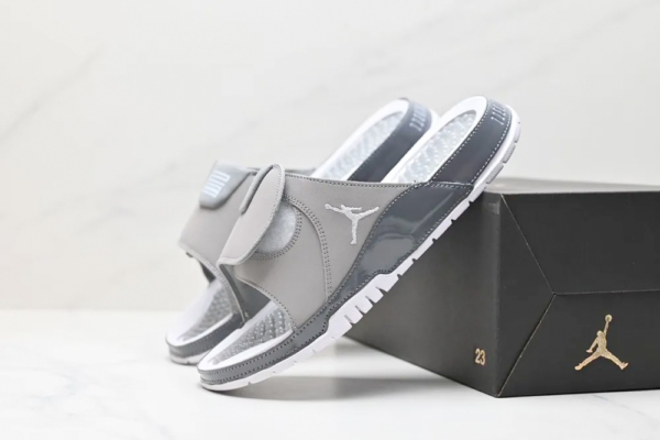 СЛАНЦЫ NIKE JORDAN HYDRO IV RETRO серые-купить-в time2win.ru